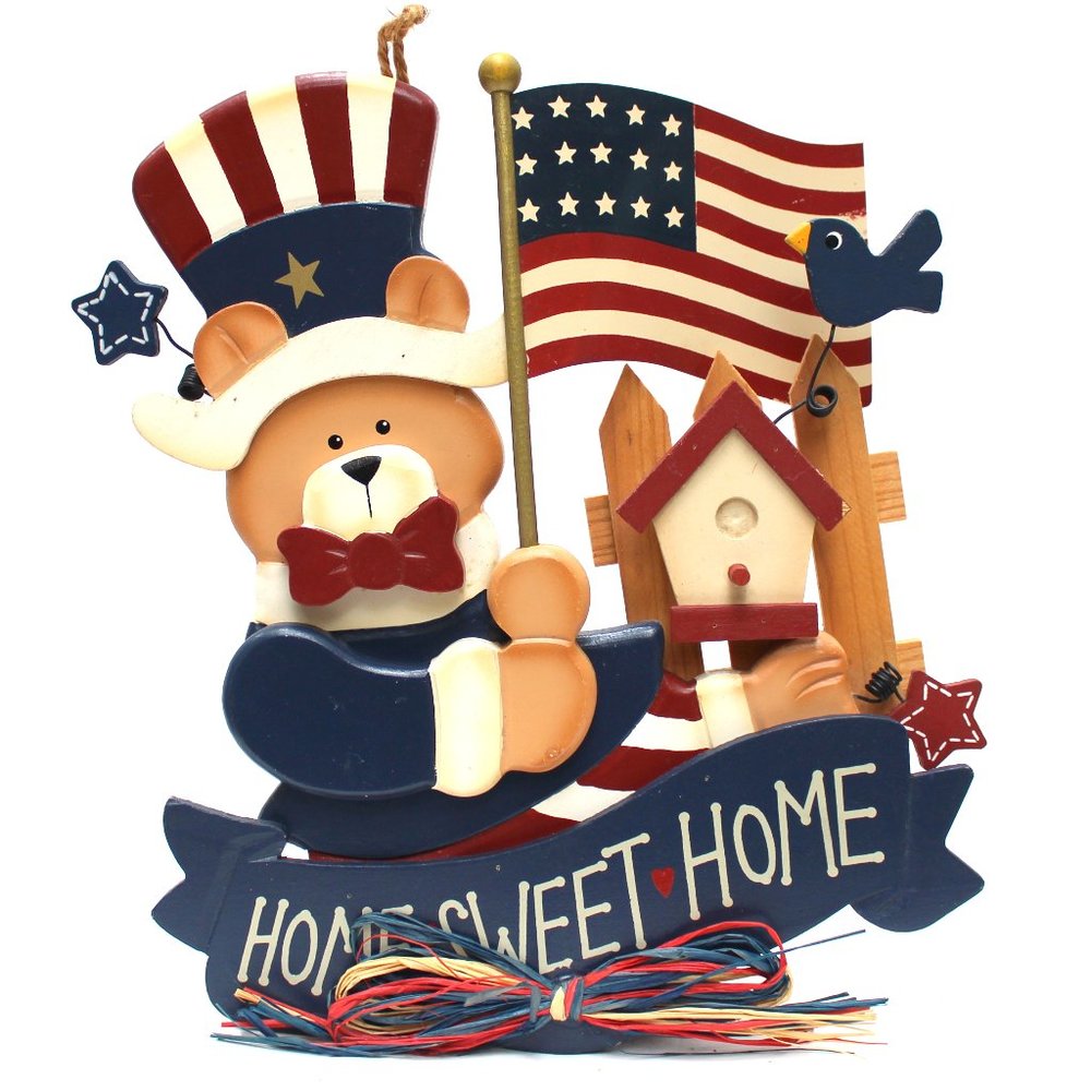 Fourth of July Americana Patroitic Home Decor Art